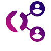Marketplace networking icon