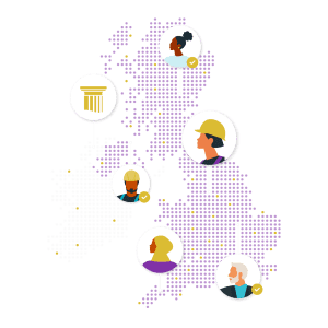 Constructionline Gold Membership UK Map