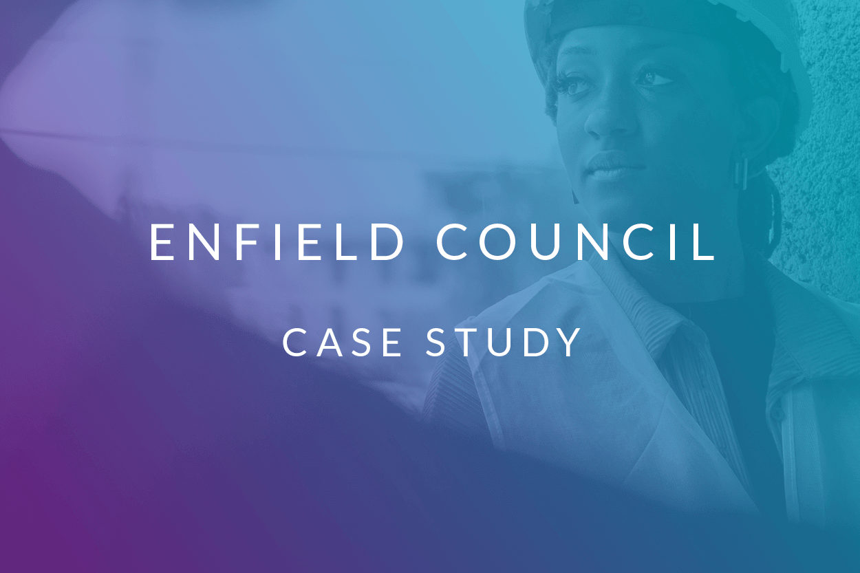 Enfield Council Constructionline Case Study Header Image